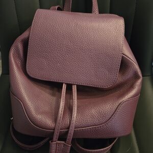 Leather Mini Backpack